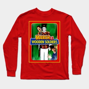 March of the wooden Soldiers  Laurel and Hardy Movie Poster Long Sleeve T-Shirt